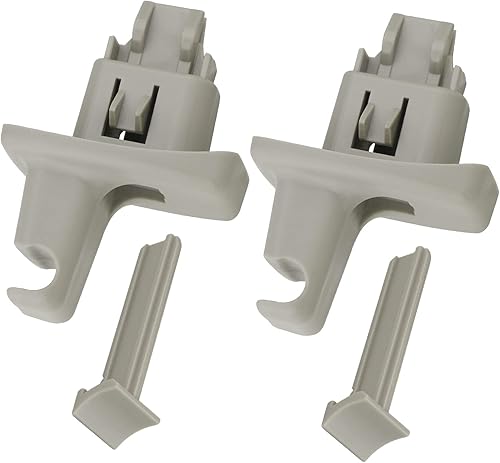 Miniatura 3 de APPERFiT Soporte de retención de clip para visera solar, color gris, compatible con Chevy ExpressGMC Savana 1500 2500 3500 reemplaza 25840046