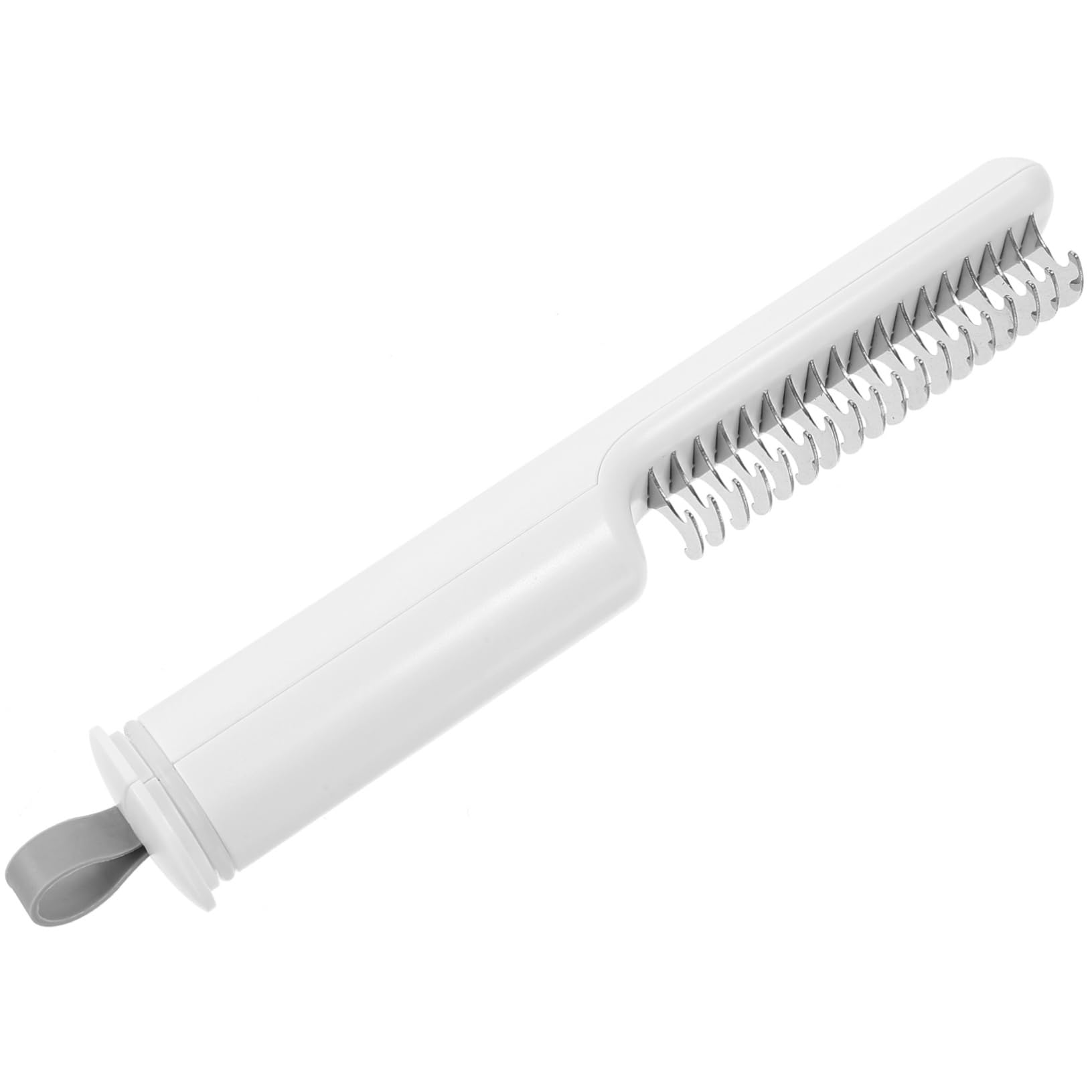 Abaodam Pet Hair Removal Comb Dog Slicker Brush Abs Stainless Grooming Tool Comfortable Handle