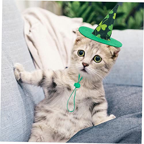 NOLITOY 1 Conjunto De Roupas Para Animais De Estimação Bandana Verde Decoração Verde Cachecol Verde