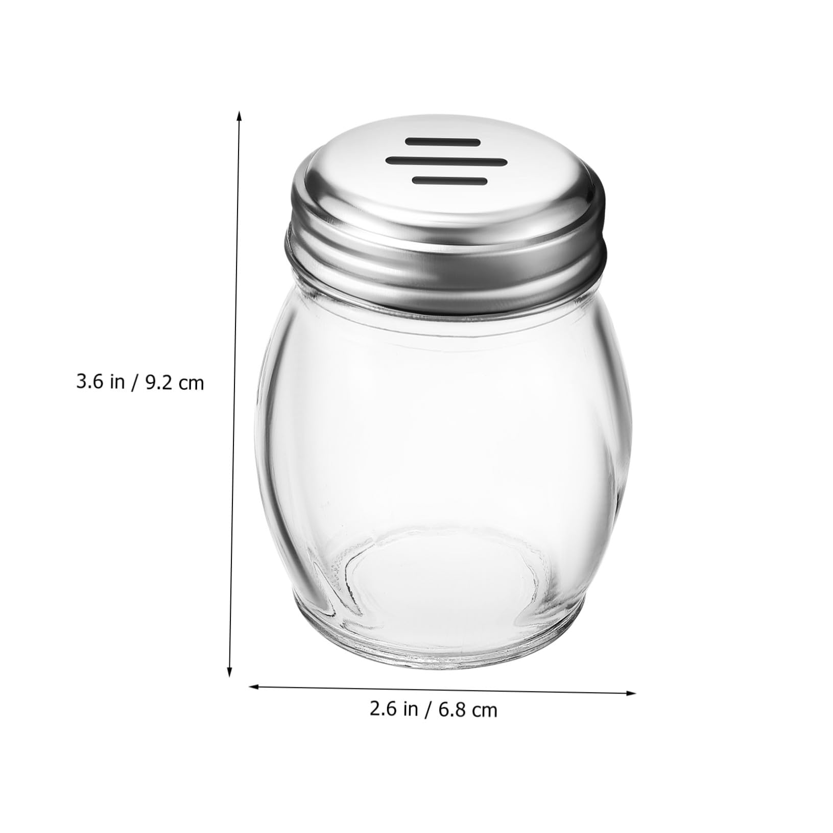 LABRIMP 10 piezas Botes de Especias de Vidrio para Cocinar Saleros y Pimenteros con Tapa Frascos Portátiles para Sazonar Cocina Camping y Barbacoas
