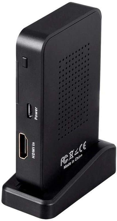 Monoprice Blackbird Pro WIHD 60GHz Uncompressed Wireless Professional HDMI Extender - 30 Meter Range, Black