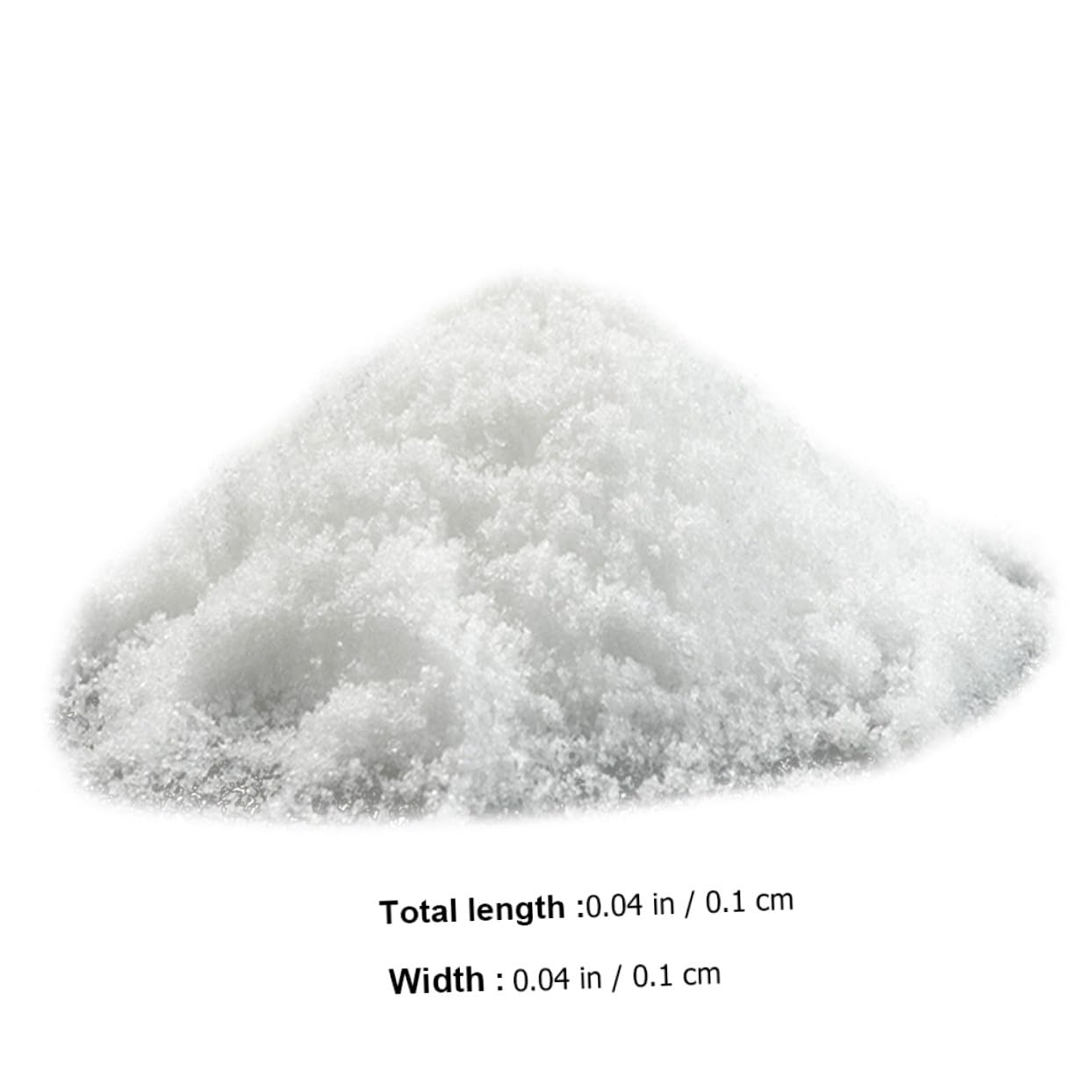 ABOOFAN 3 Packungen Künstliches Schneepulver Weihnachtsbaum Weihnachtsdekor Schneespielzeug Weihnachtsschneekugeln Kunstschnee Schneeflockendekor Schneekugel Set Gefälschte Schneebälle
