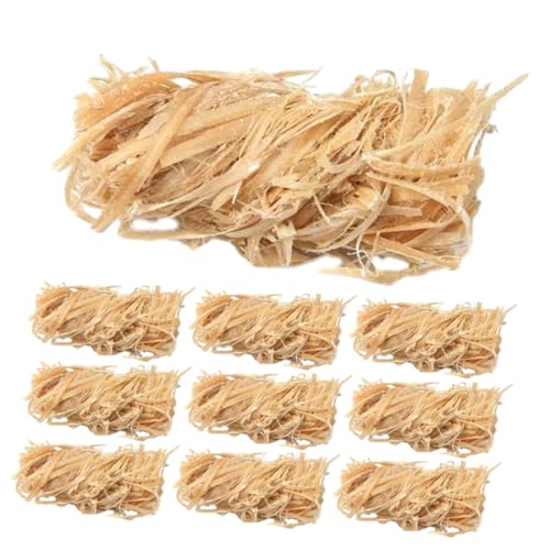 Toyvian 12pcs Wax Fire Lighters for Campfires Grills BBQ Easy to Waxwood for Outdoor Adventures for Picnics and Backyards