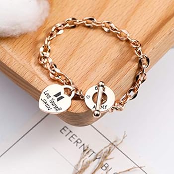 Kpop BTS Bangtan Boys Bracelet to Love Yourself Army Never