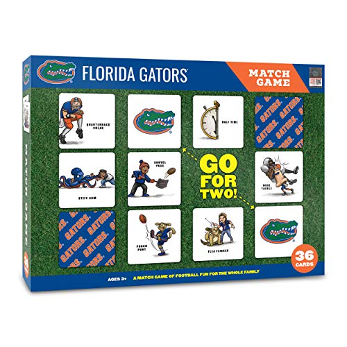 Image of YouTheFan NCAA Officially-Licensed Memory Match Game - Humorous, Team-Specific, Original Hand-Drawn Artwork, Fun for the Whole Family, for Fans Young and Old