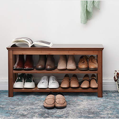 Banc de rangement pour chaussures à assemblage simple et rapide