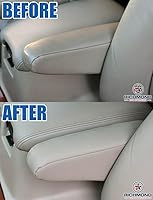 Vista 3 de 2000 Ford F-250 Lariat 7.3 Power Stroke Driver Side reposabrazos carcasa piel de repuesto, Bronceado