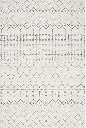 Tapete Decorativo nuLOOM 200x274 cm Gris Bohemio miniatura 3