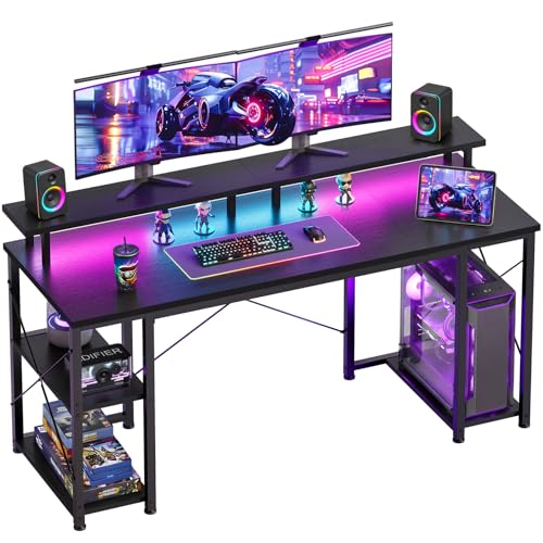 ODK 55 inch Gaming Desk with LED