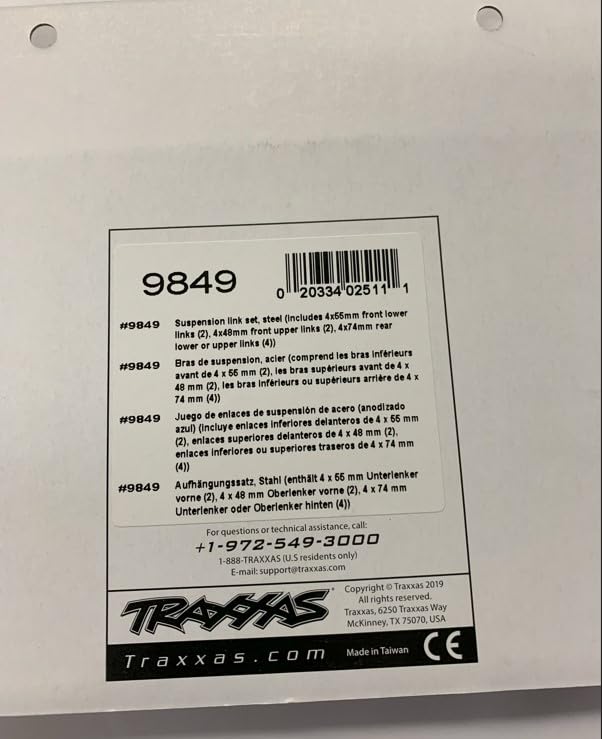 TRAXXAS TRX-4M™ High Trail Suspension Link Set Steel