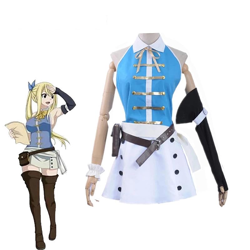 Amazon.co.jp: NABEN ルーシィ・ハートフィリア コスプレ衣装 FAIRY