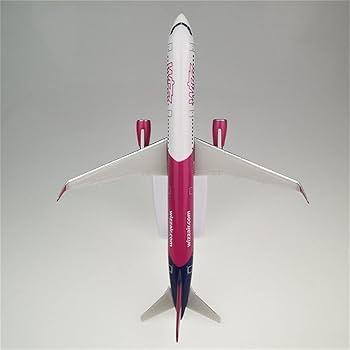 1:200 Scale Ready Model Plane Wizz Air for A321 Aircraft