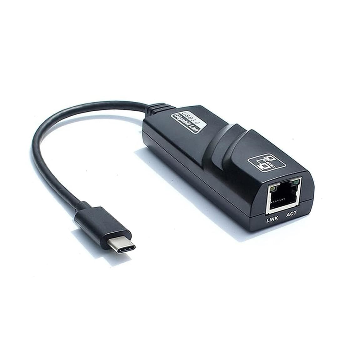 imaashi type c to lan rj45 ethernet adapter gigabit 10/100/1000mbps lan network converter compatible with windows macbook macos surface pro pc laptop & usb & type c devices (type c to lan)
