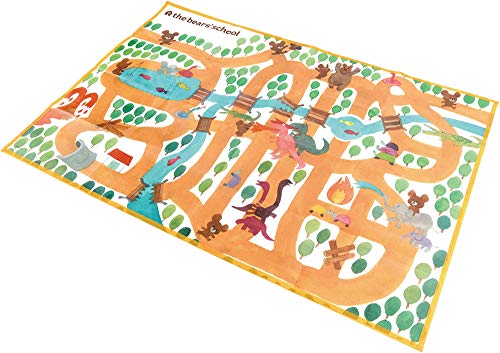 ヤクセル ピクニックマット あっちこっちりょこう S  くまのがっこう 80927