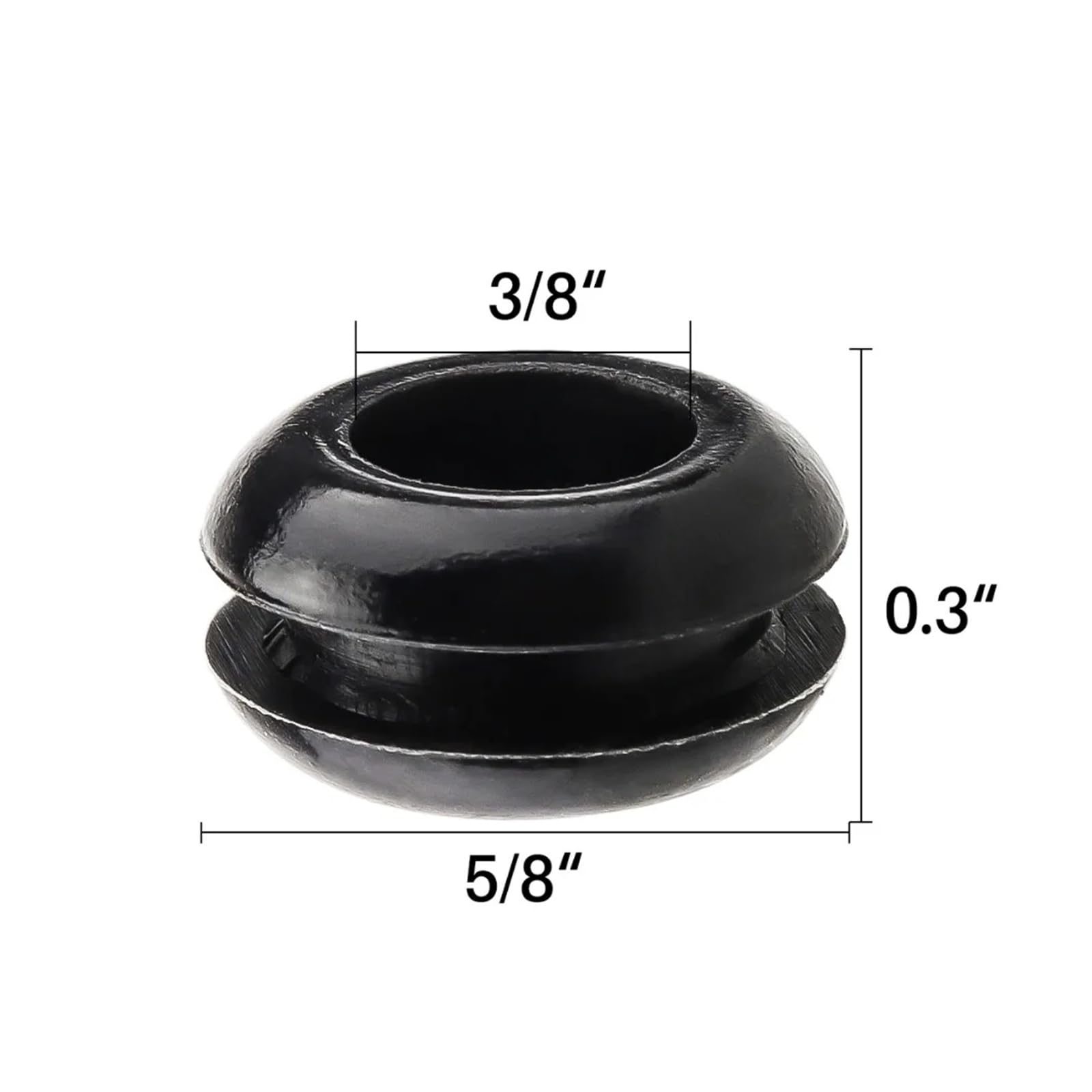Guarnizione Anti-Perdita for fermentatore con Tappo gorgogliatore, Guarnizione in Silicone for Birra Fatta in casa, Tappo gorgogliatore, Tappo Coperchio fermentatore