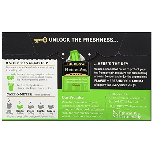 Bigelow Tea Plantation Mint 20bg4