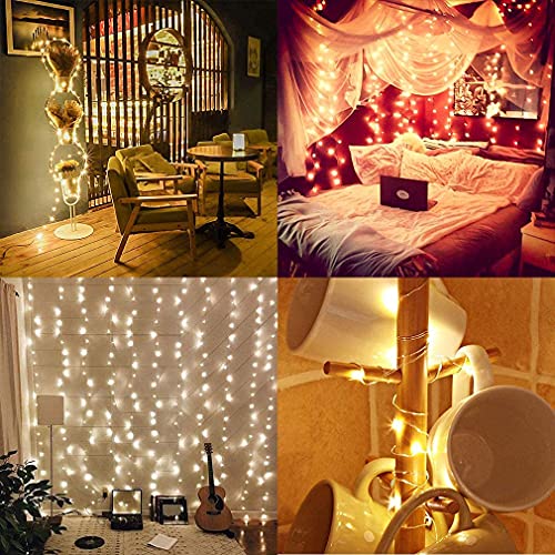 Fairy String Lights Remote Control Battery Operated Multicolor 39Ft Indoor Light String Décor For Bedroom Wedding Party #TOP5