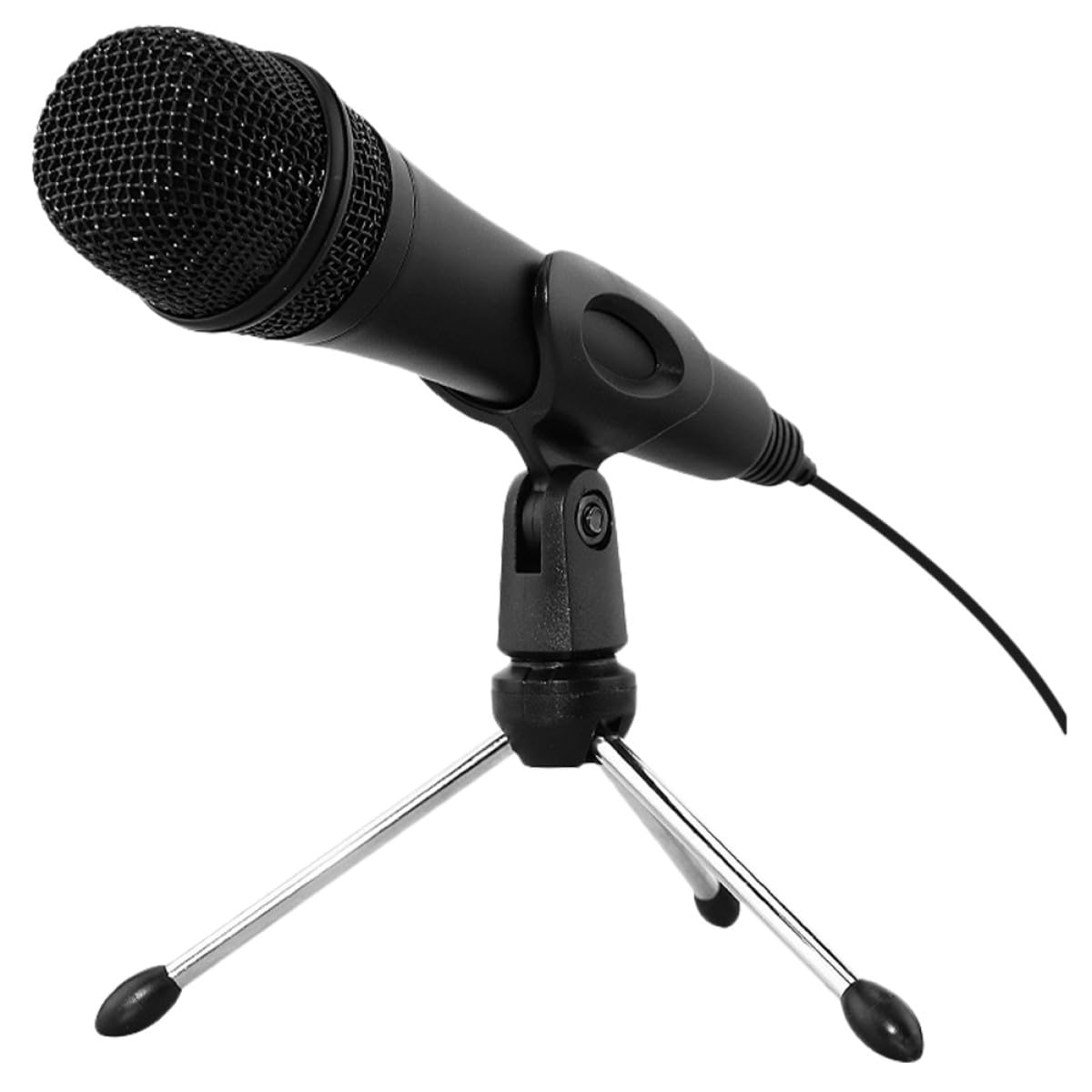Microfono a Condensatore USB Nero, Set Professionale 1 Pezzo