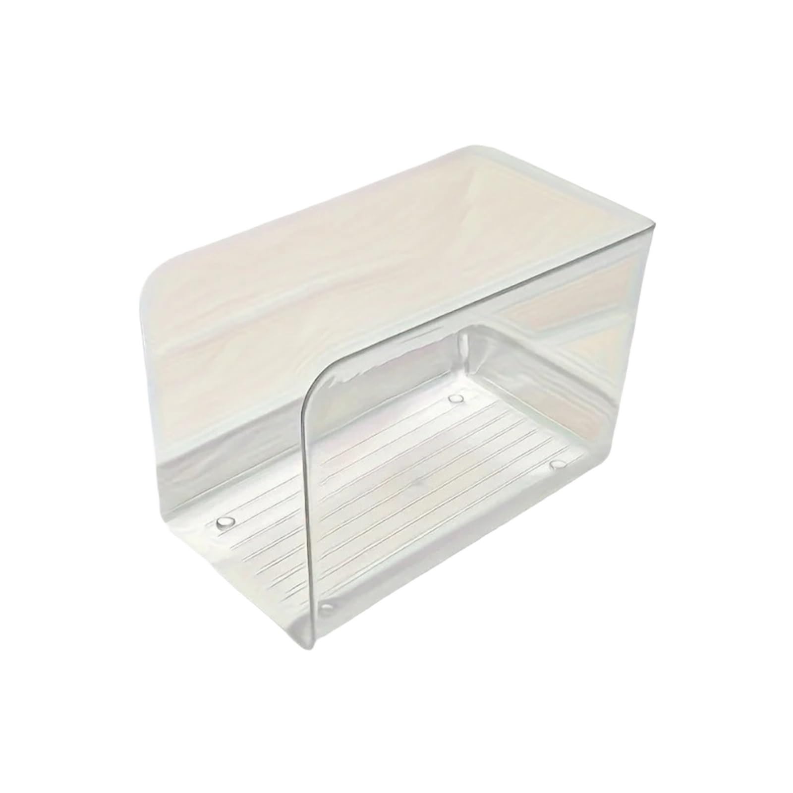 LOVSSU Newspaper Rack Transparent Desktop Storage Rack With Drawers, A Multi-purpose Bookshelf For Books, Documents, And Accessories