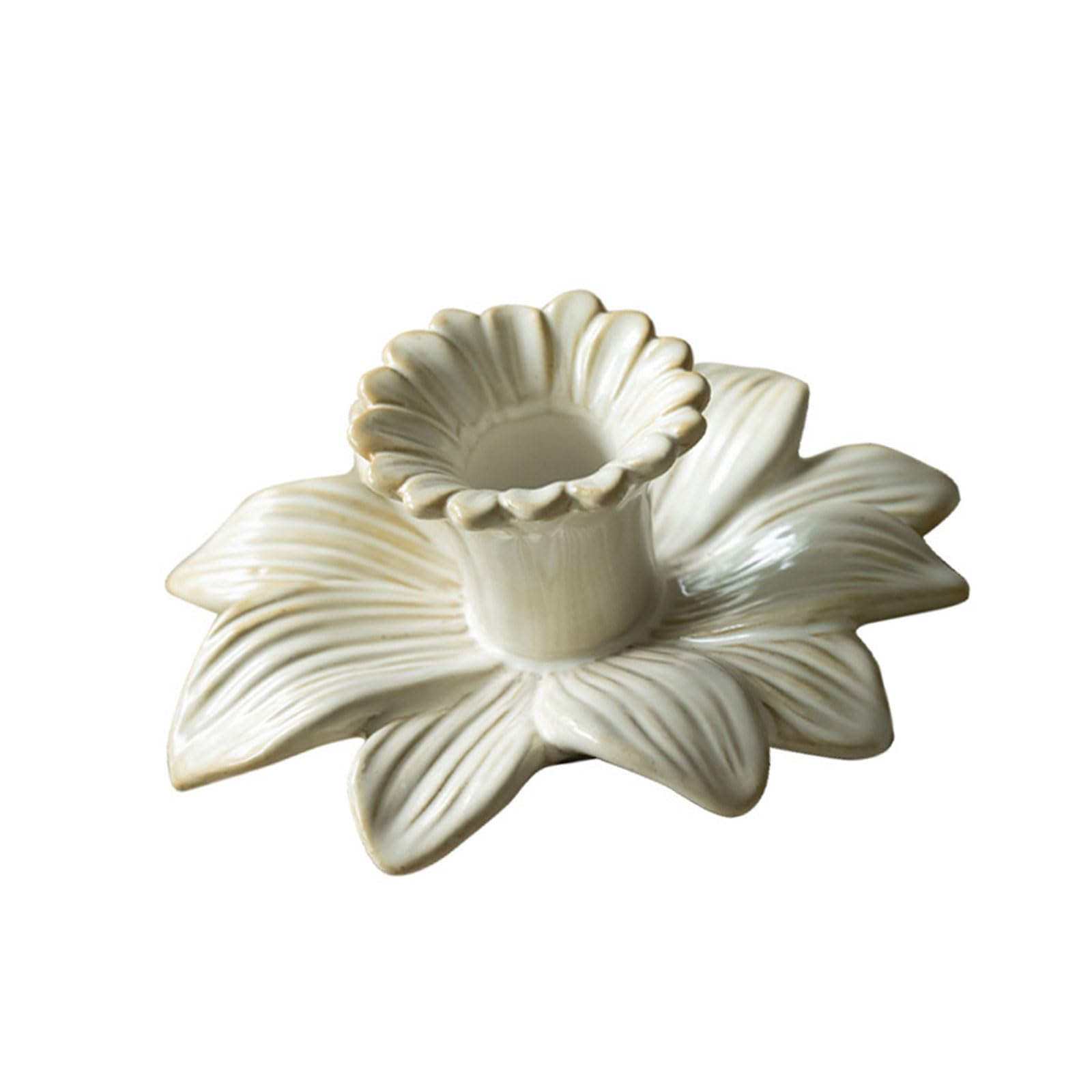 carotoe Unique Kilns Fired Ceramics Tray with Flat Bottom Creates Atmospheres in Any Living Space Ceramic Holder