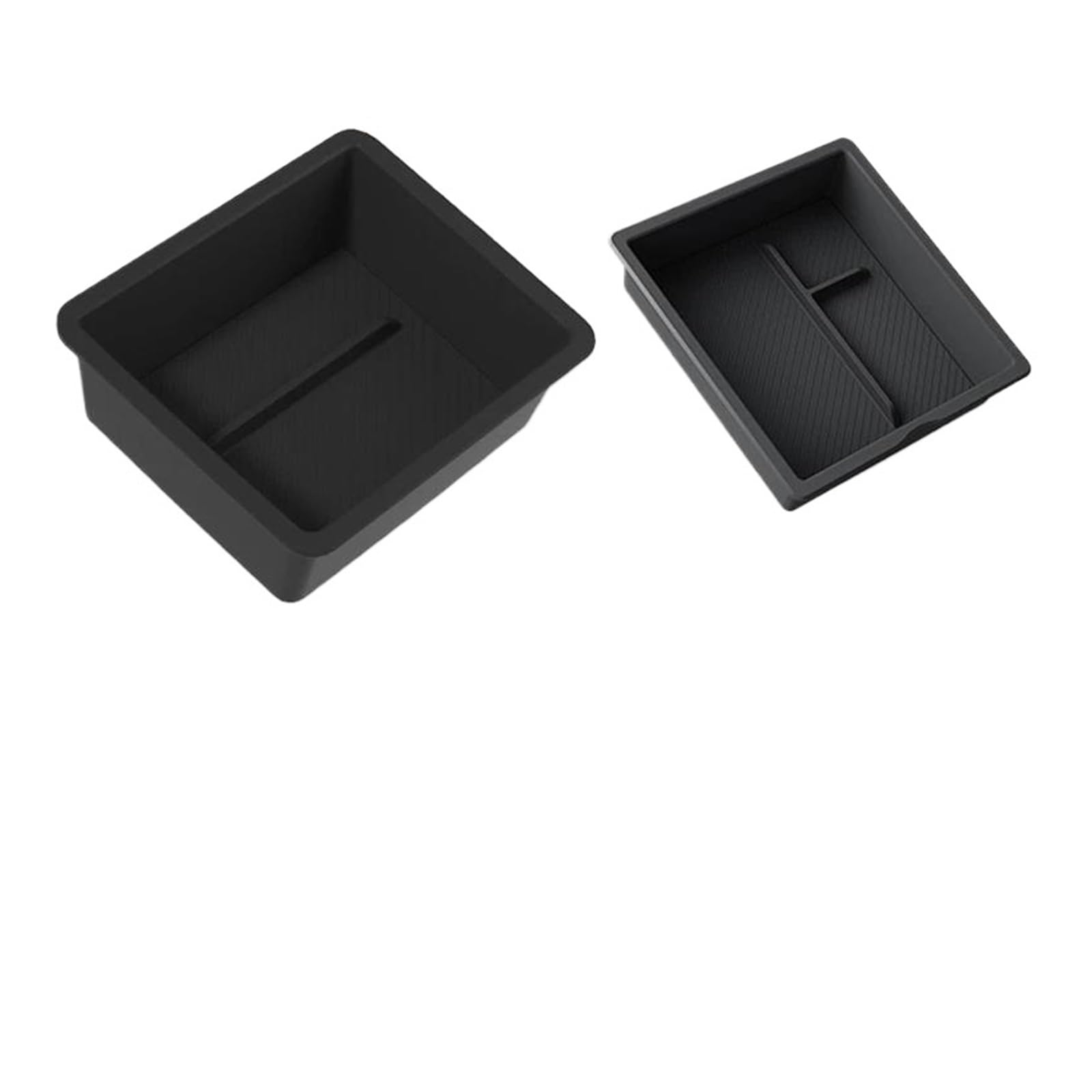 AHRPKAMERD Centre Console Organiser Tray For Tesla For Model Y For Juniper 2025 For For 3 For Highland 2024 Center Console Storage Tray Armrest Box Organizer Armrest Storage Box(3)