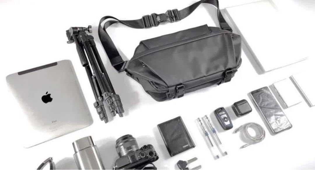 Amazon.co.jp: JNA BP-401 メッセンジャーバッグ黒スリングバッグ