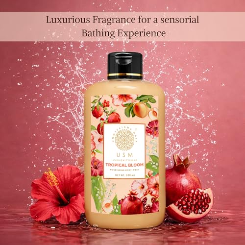 Image of Tropical Bloom Body Wash 300ml Shower Gel for Men Tan Removal Body Wash for Women