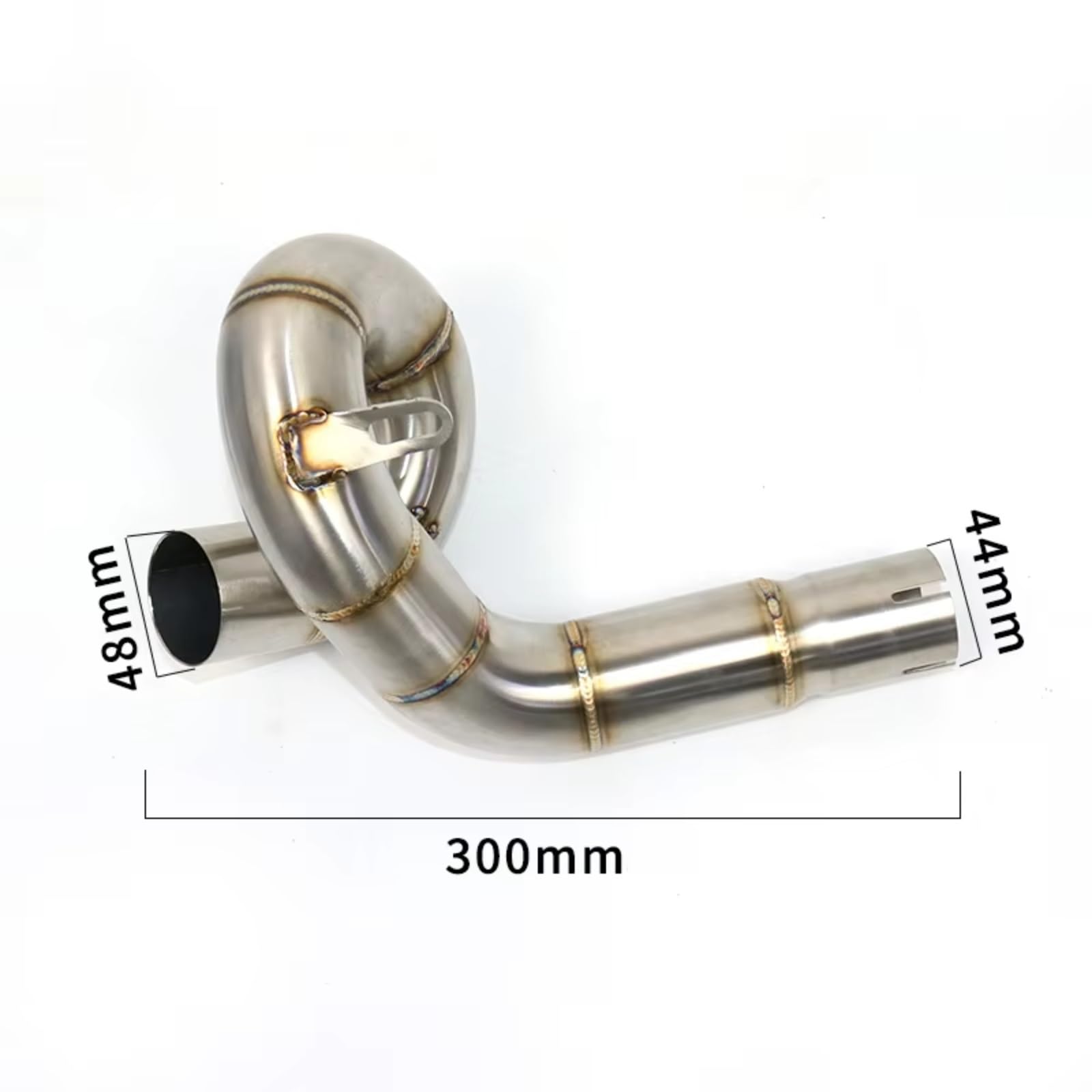 Motorrad Slip-On Auspuff Für ZX6R ZX636 2009-2021 51mm Motorradauspuff Schalldämpfer Mittelverbindungsrohr Ohne Auspuff Motorradauspuffsystem Modifikationen