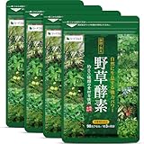 シードコムス 野草酵素 サプリメント 約12ヶ月分 360粒 発酵・熟成エキス配合 野菜・果物・野草の恵みを凝縮 【GMP認定工場・国内製造】