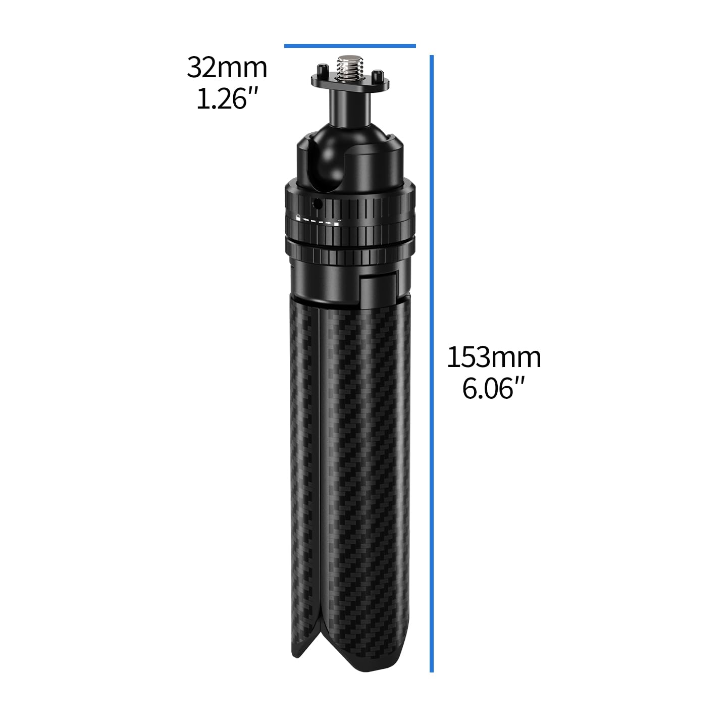 1/10.2 cm ARRI-Standardowa obrotowa głowica kulowa metalowa regulowana głowica kulowa wspornik kamery (tłumienie uchwytu statywu)