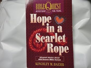 Paperback Hope in a Scarlet Rope (Bible Quest) Book