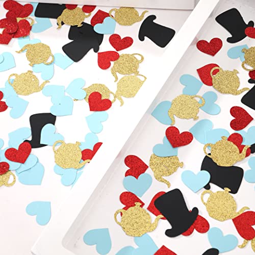 Alice In Wonderland Confetti - Alice In Onederland 1st Birthday G...