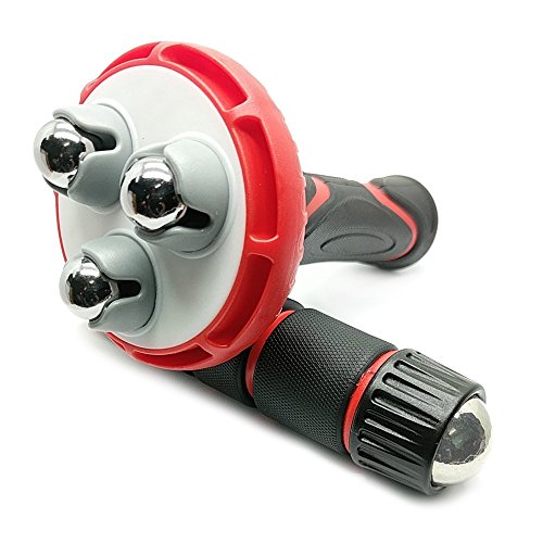 66fit Stylus für Knotenentspannung und Dreifachroller-Set  Massage, Triggerpunkttherapie