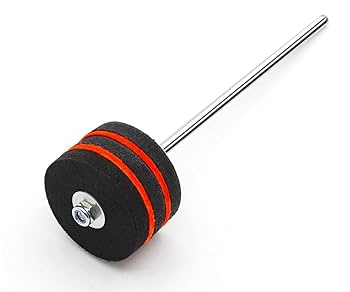 Amazon.com: Jiayouy Black Felt Bass Drum Beater Kick Drum