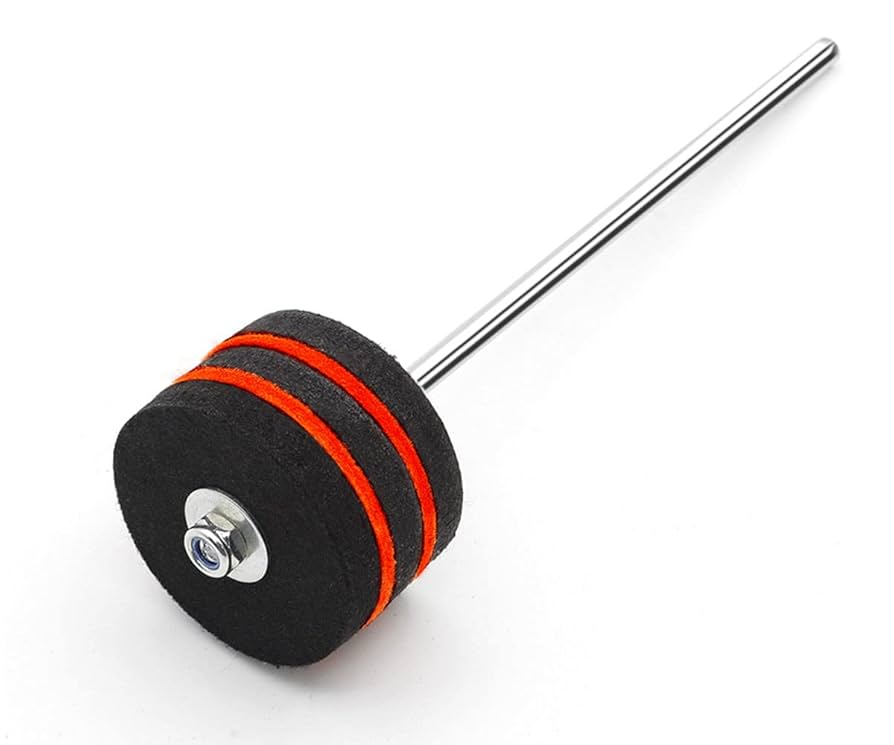 Amazon.com: Jiayouy Black Felt Bass Drum Beater Kick Drum