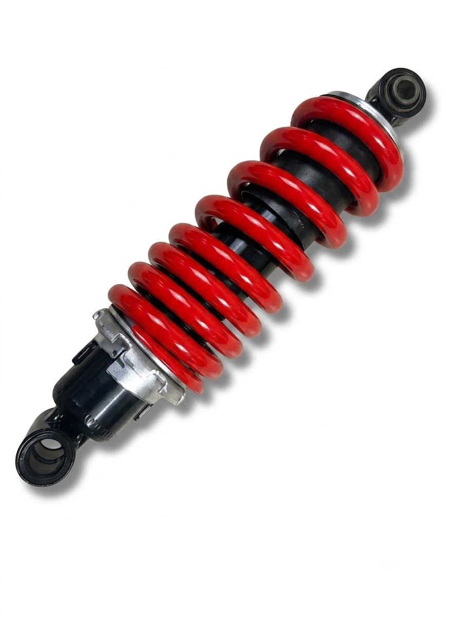 Rear Shock Absorber for Yamaha FZ FZS FZ-FI V2 V3 FAZER| Yellow| | Twin-tube Mono-shock, High-Tensile Steel Alloy, 200-205 mm Eye-to-Eye,Single rear monoshock absorber-image-44