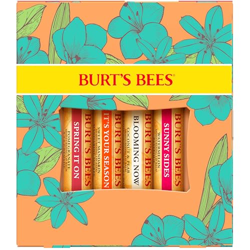 Burt's Bees Just Picked Lip Balm Set, 100% Natural Origin, 4 ct, 0.15 oz - image 7