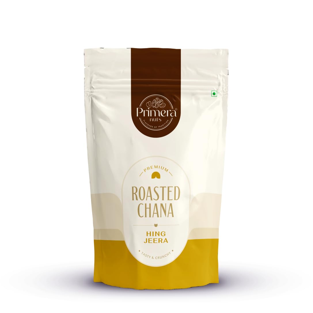 Primera Nuts Roasted Chana Hing Jeera, 150g, High Protein Gluten-Free Snack, No Onion-Garlic-image-20