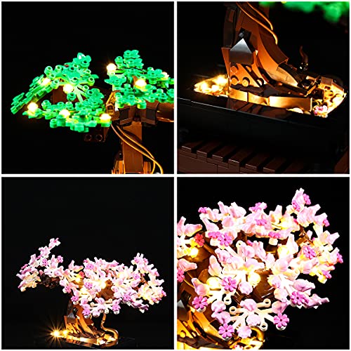 Hosdiy Beleuchtung Set Kompatible mit Lego 10281 (Bonsai Baum) Modell, Led Licht Beleuchtungsset (Nur Beleuchtung, Ohne… – Bild 6