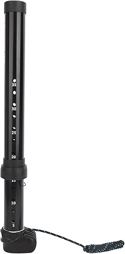 Miniatura 9 de Barra de extensión de mástil de windsurf de aleación de aluminio, accesorio de varilla de extensión de mástil de windsurf negro con adaptador de