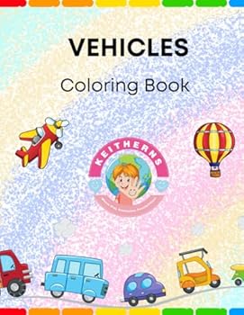 Paperback Keitherns Vehicle Coloring Book
