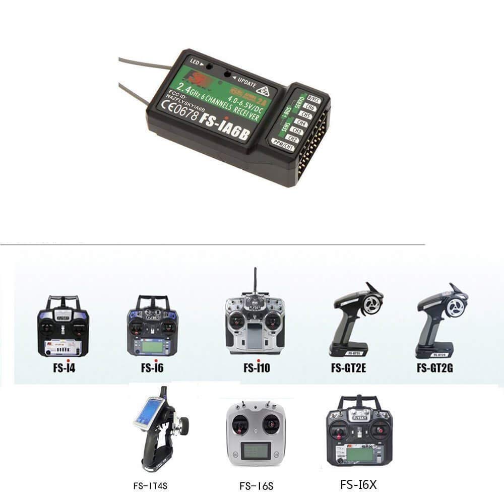 Ricevitore FEICHAO FS2A-4CH Compatibile Con Radiocomandi Flysky I6, I6X, I6S - Uscita PWM