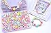 Produktbild JIAHG 500 PCS Stringing Perlen Spielzeug Kinder Bunte Perlen Set Pädagogisches Spielzeug DIY Perlenschmuck für Mädchen zum Basteln von Schmuck Ketten Armbändern Schlüsselanhänger