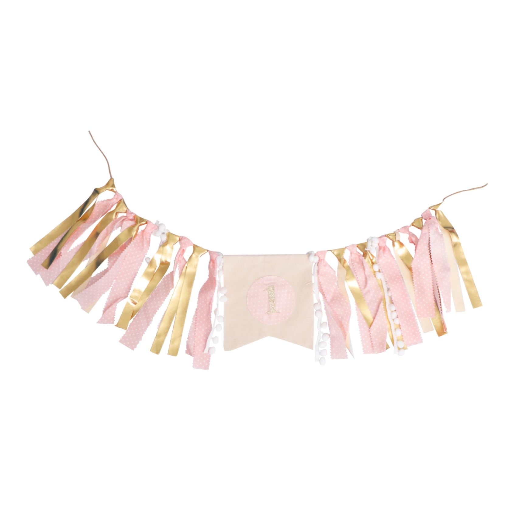 Generic 1pc Girl Birthday Party Decorations Hay Birthday Sign Banner Themed Party Bunting Set