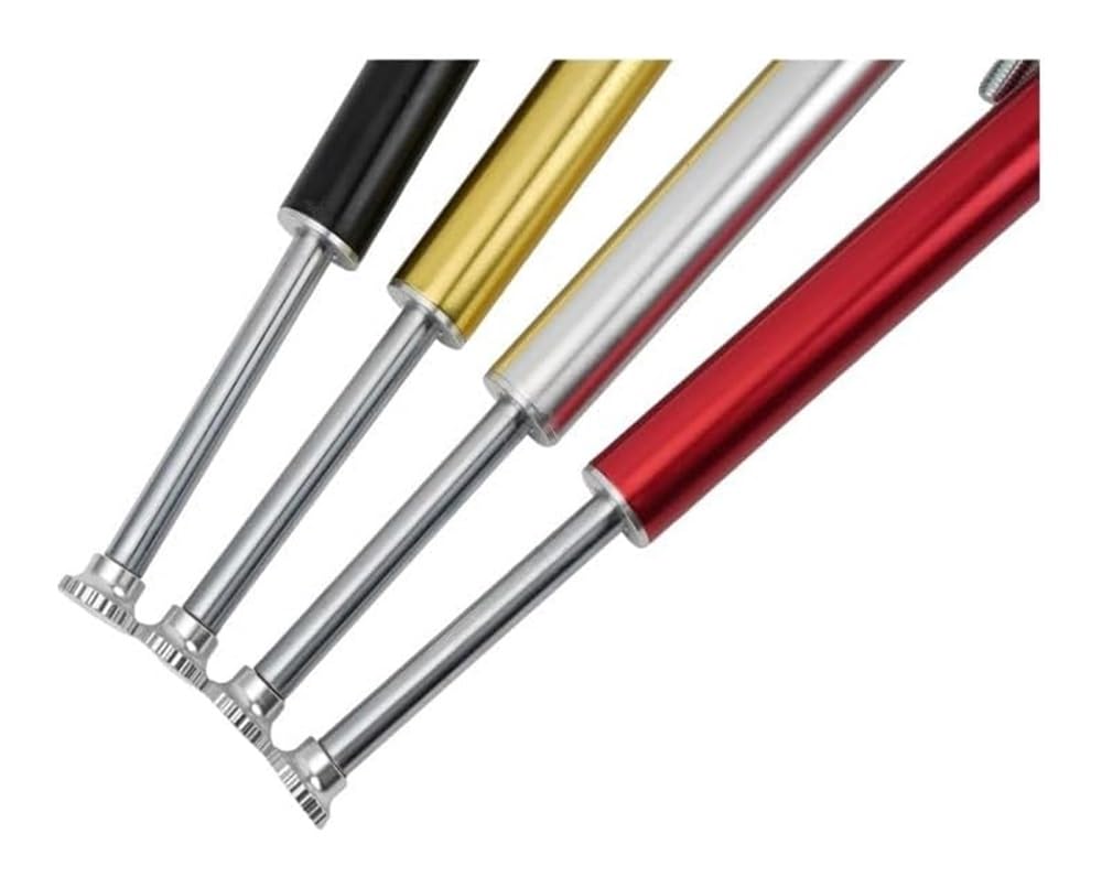 Amortisseur de Direction de Moto 330MM, stabilisateur de Direction de Fourche, Accessoires compatibles avec Motocross (Rouge)
