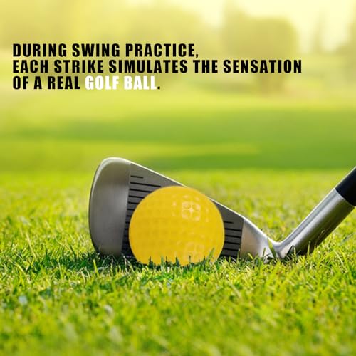 Foam Golf Practice Balls 12 Pack or 24 Pack, Realistic Feel and Limited Flight Golf Balls for Indoor or Outdoor - Image 3