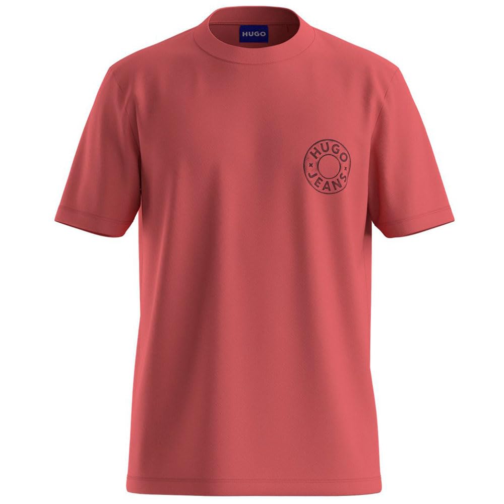 Hugo Men's Nemodo 10283344 01 T_Shirt, Blue, L