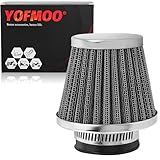 YOFMOO Filter 38mm 39mm 40mm 1.5inch Compatible with 50cc 90cc 110cc 125cc 150cc 200cc GY6 ATV Scooter Quad Go Kart Moped Dirt Bike Kawasaki Yamaha Suzuki Baja TaoTao Universal