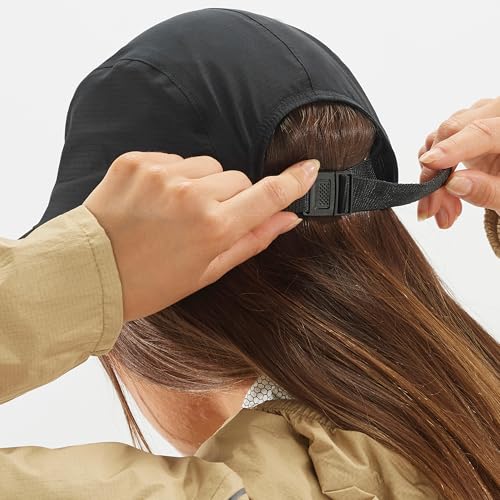 Casquette Salomon Five Panel en coton contre le soleil en trail et randonnée