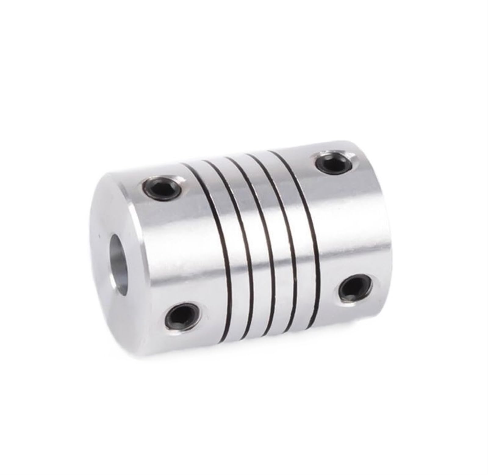 Rigid coupling,Stainless steel rigid coupling 1pcs D19xL25 Aluminium Flexible Shaft Coupling CNC Stepper Motor Coupler Encoders Engraving Machine(8X10)